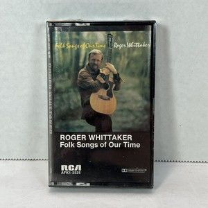 Roger Whittaker Folk Songs of Our Time Cassette Sealed afk1-2525